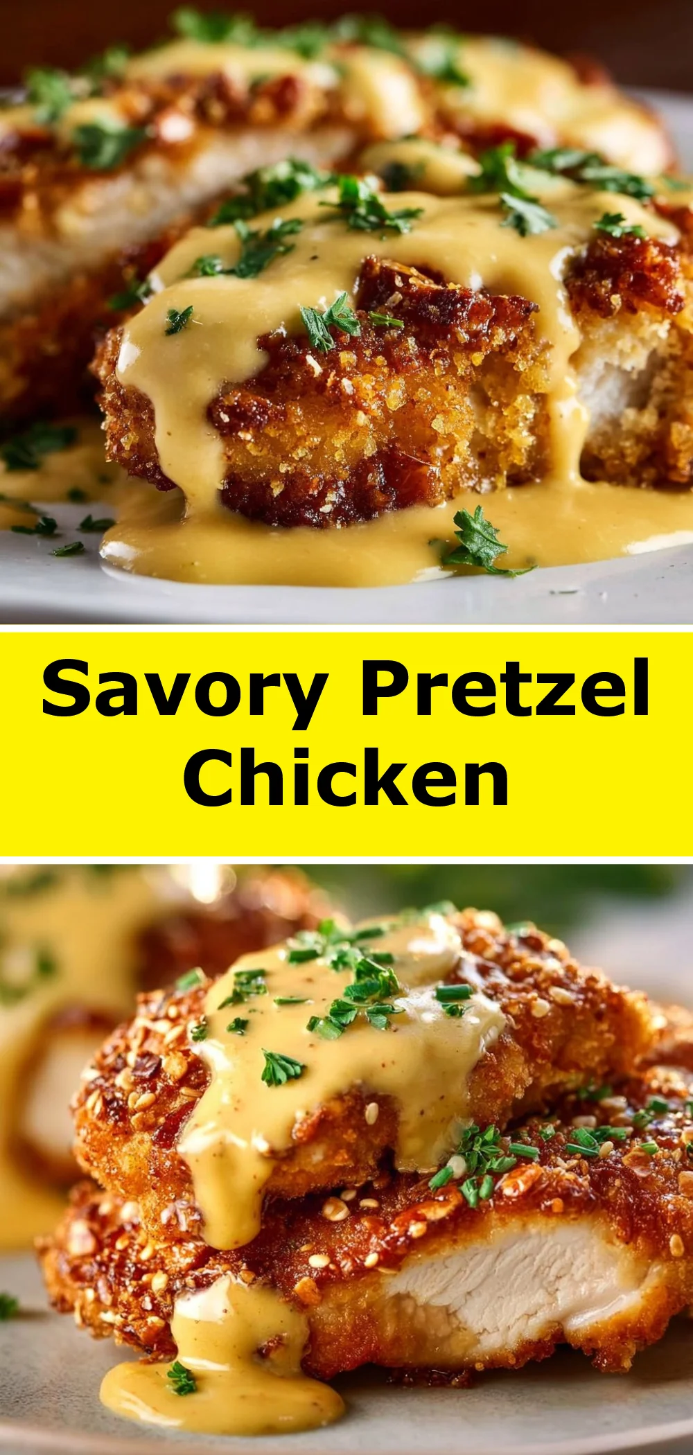 Savory Pretzel Chicken 1 Savory Pretzel Chicken