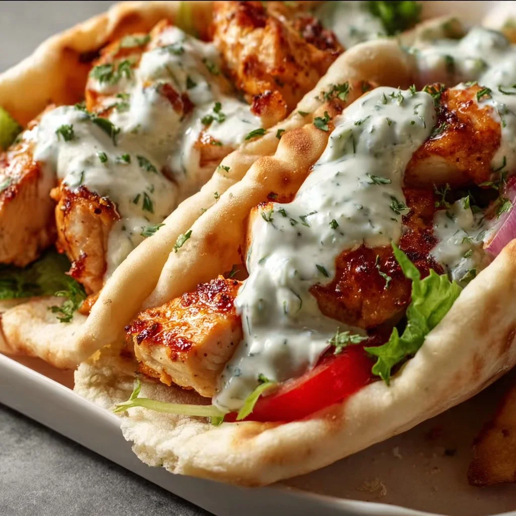 Sheet Pan Chicken Pitas 2 Sheet Pan Chicken Pitas with Herby Ranch