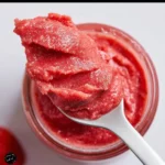 Slow Cooker Strawberry Butter 4 Slow Cooker Strawberry Butter in a jar with fresh strawberries