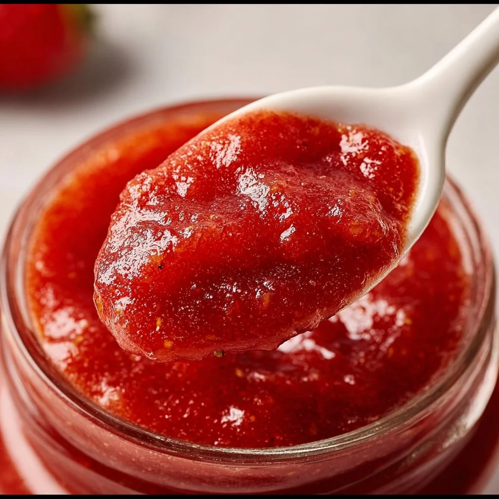 Slow Cooker Strawberry Butter 2 Slow Cooker Strawberry Butter