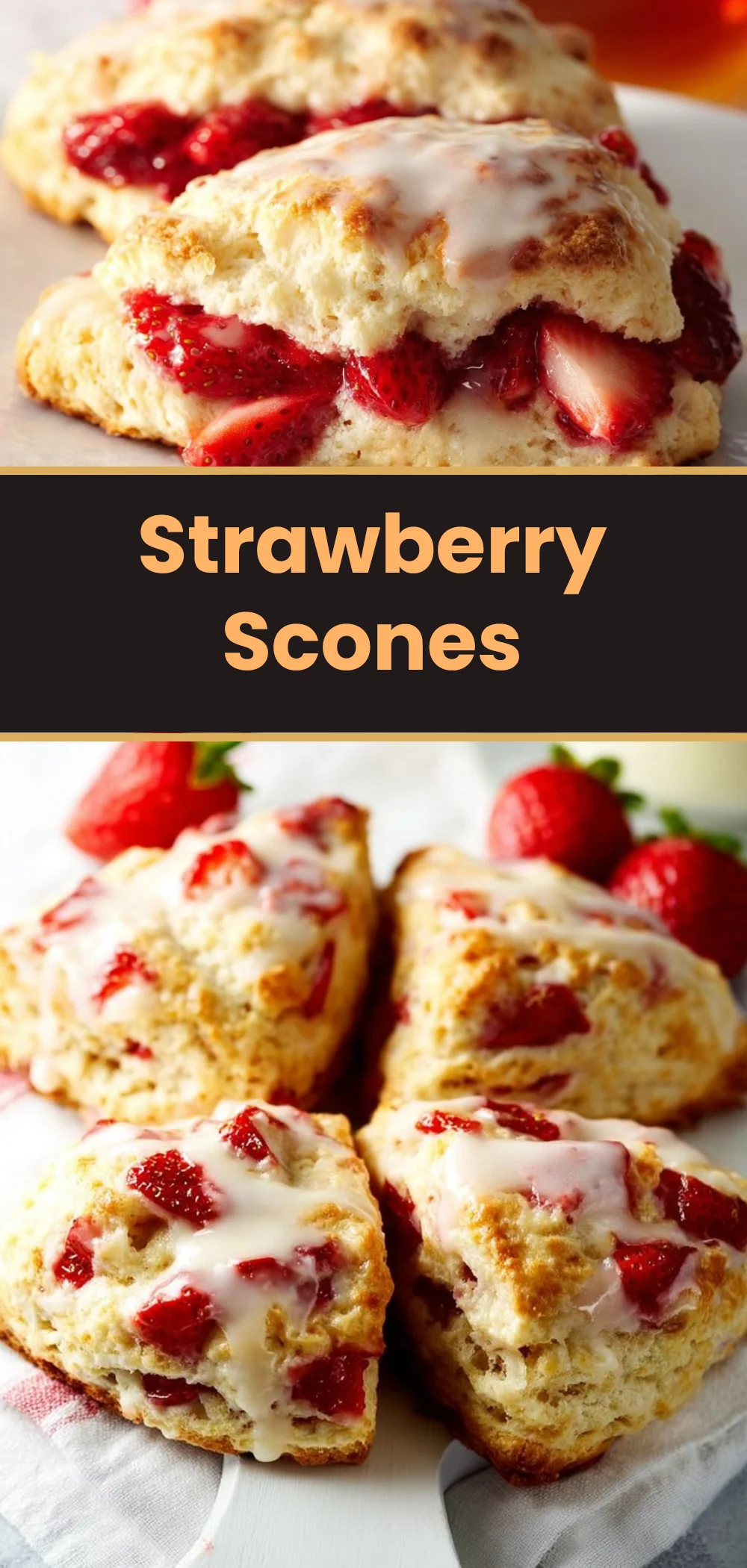 Strawberry Scones 1 Strawberry Scones