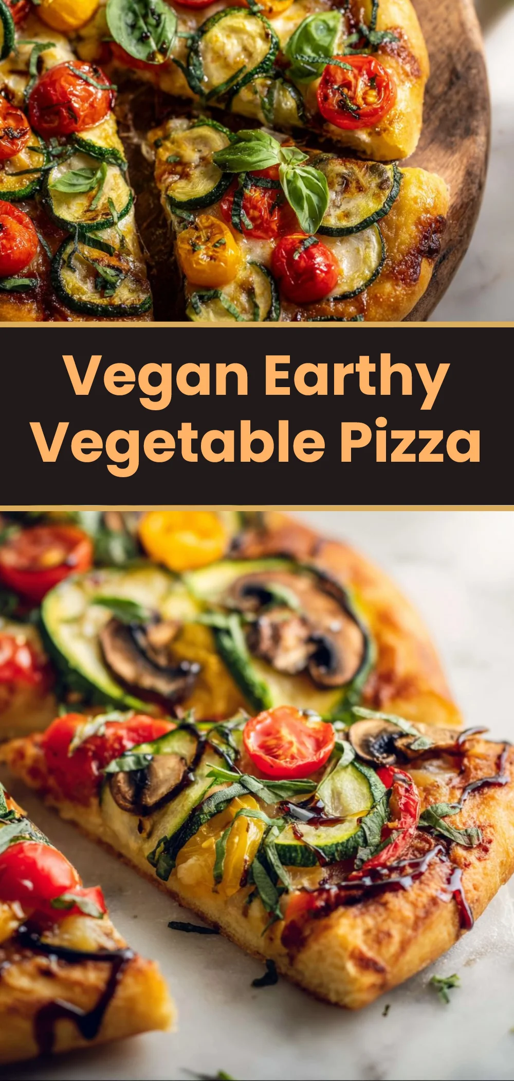 Vegan Earthy Vegetable Pizza 1 Vegan Earthy Vegetable Pizza