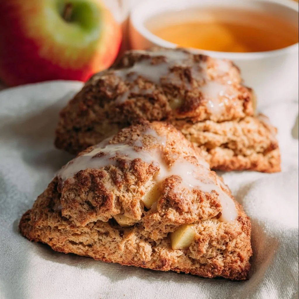 Wholesome Vegan Apple Cinnamon Scones 2 Wholesome Vegan Apple Cinnamon Scones – A Cozy, Guilt-Free Treat
