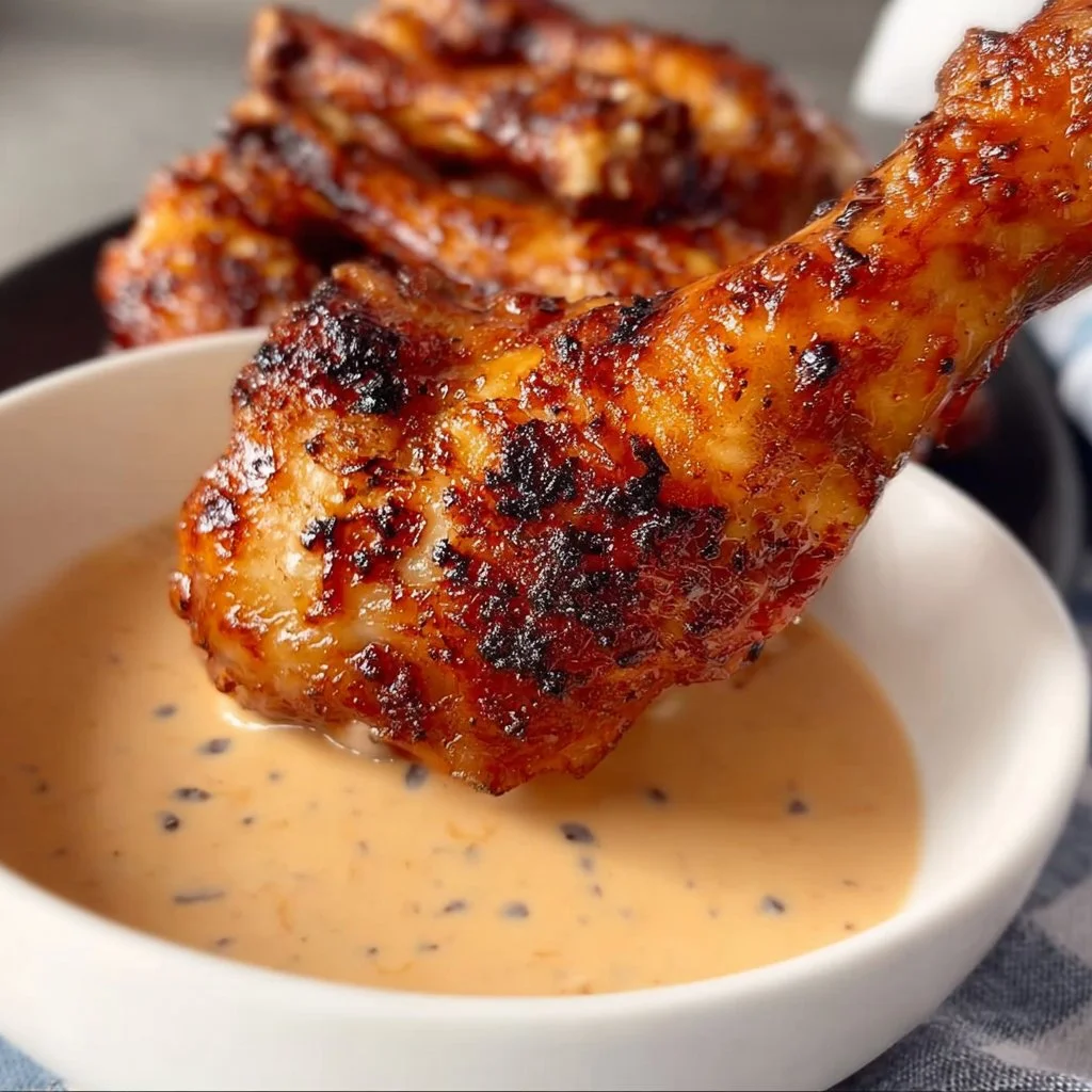 Delicious and juicy chicken legs roasted to perfection