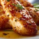 Juicy chicken breast cooked to perfection with herbs and spices
