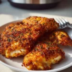 Juicy air fryer chicken cooked in 15 minutes with golden crispy skin