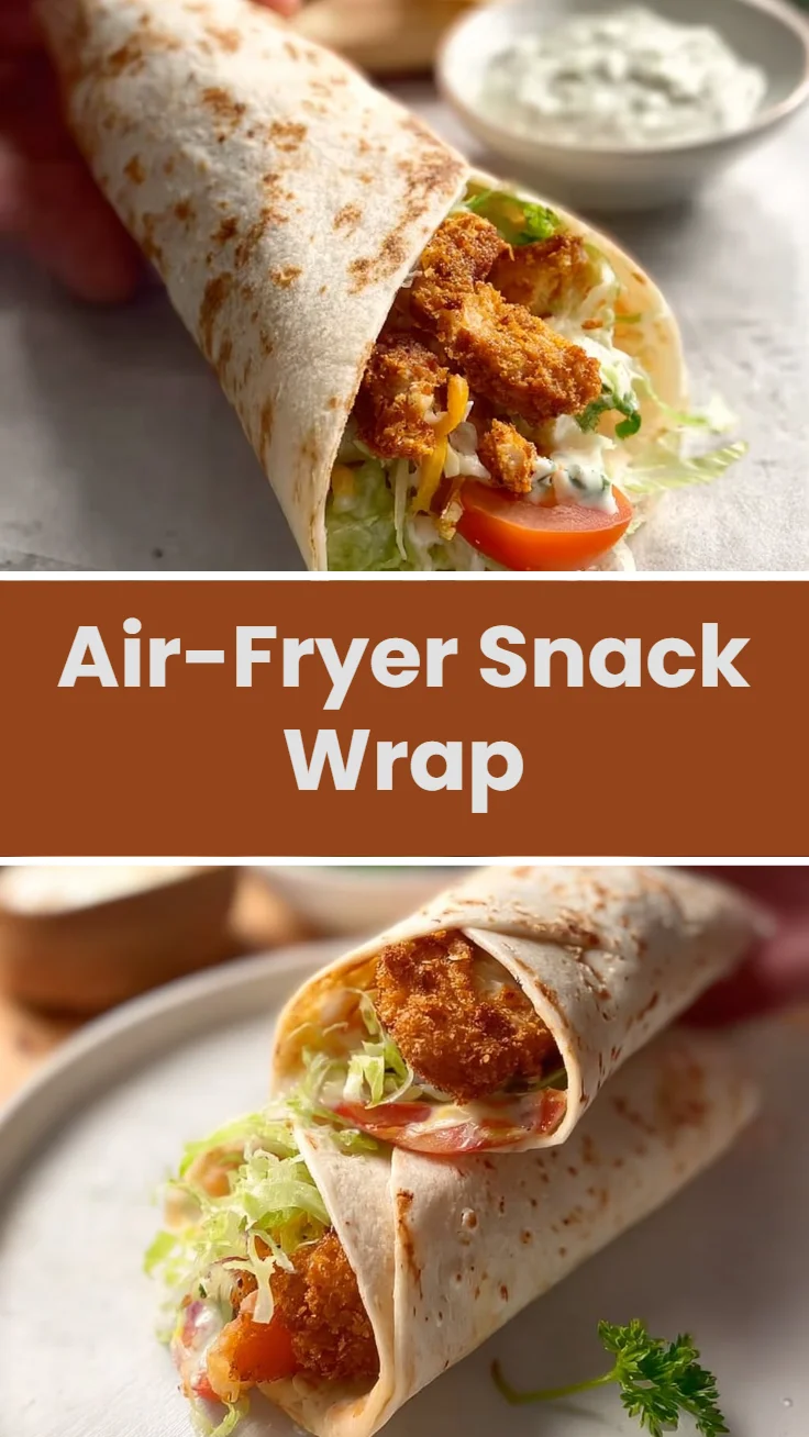 Air-Fryer Snack Wrap