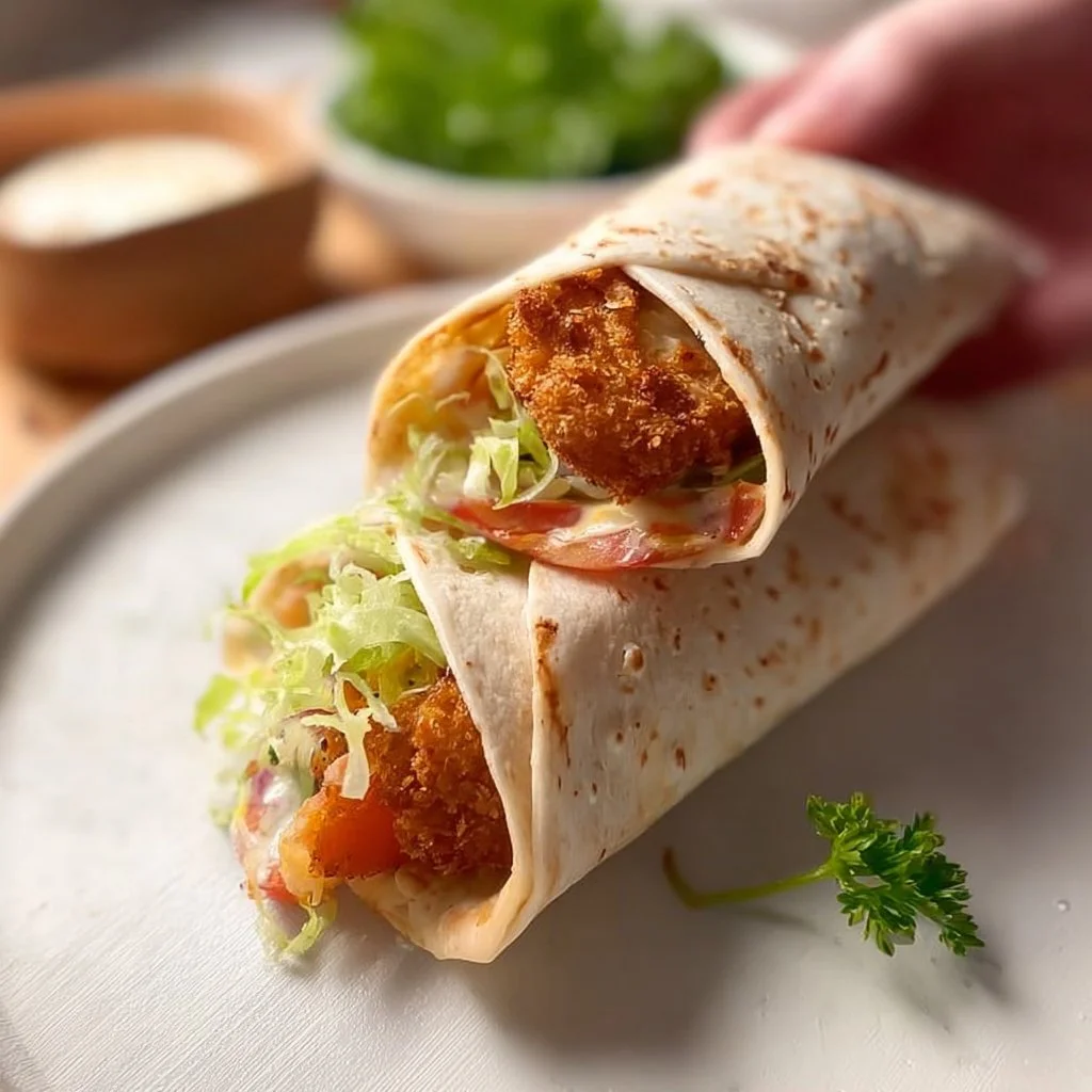 Air-Fryer Snack Wrap