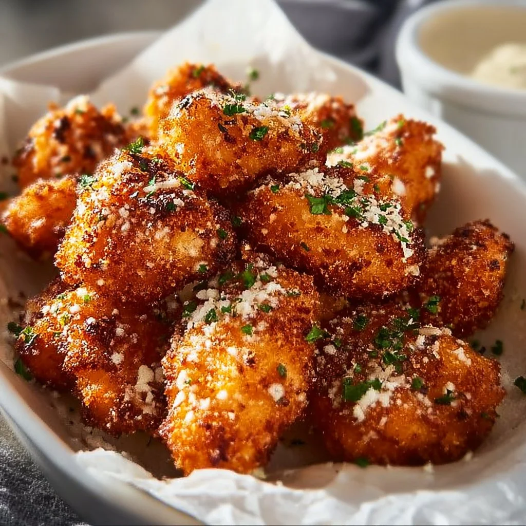 Baked Garlic Parmesan Boneless Wings