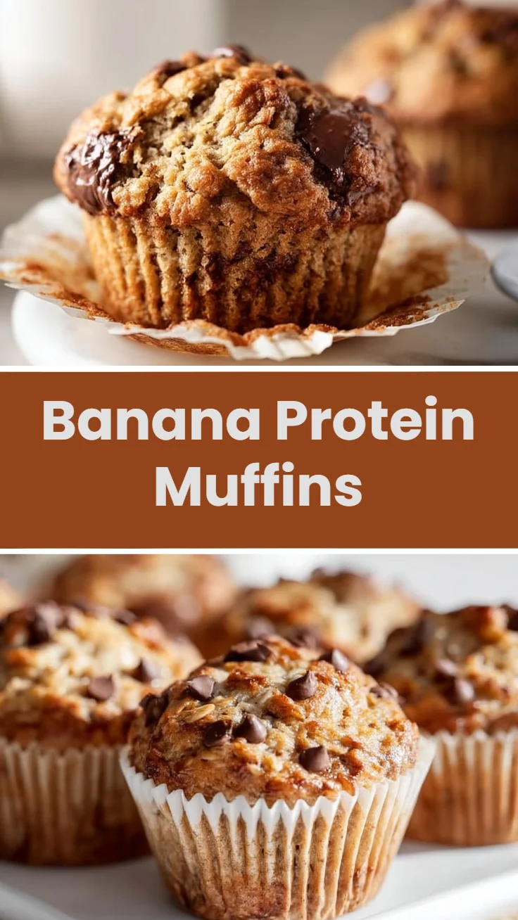 Banana Protein Muffins