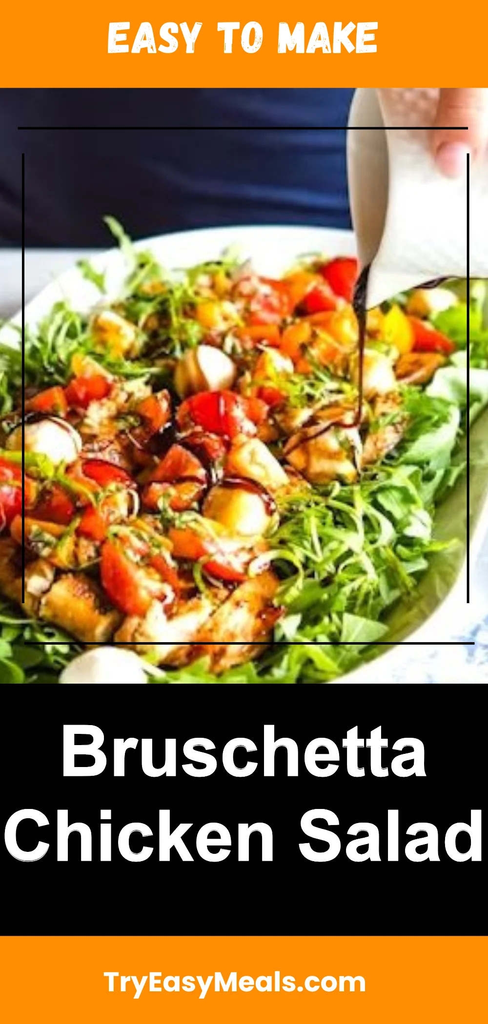 Bruschetta Chicken Salad