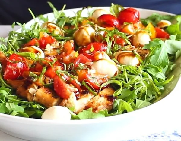 Bruschetta Chicken Salad
