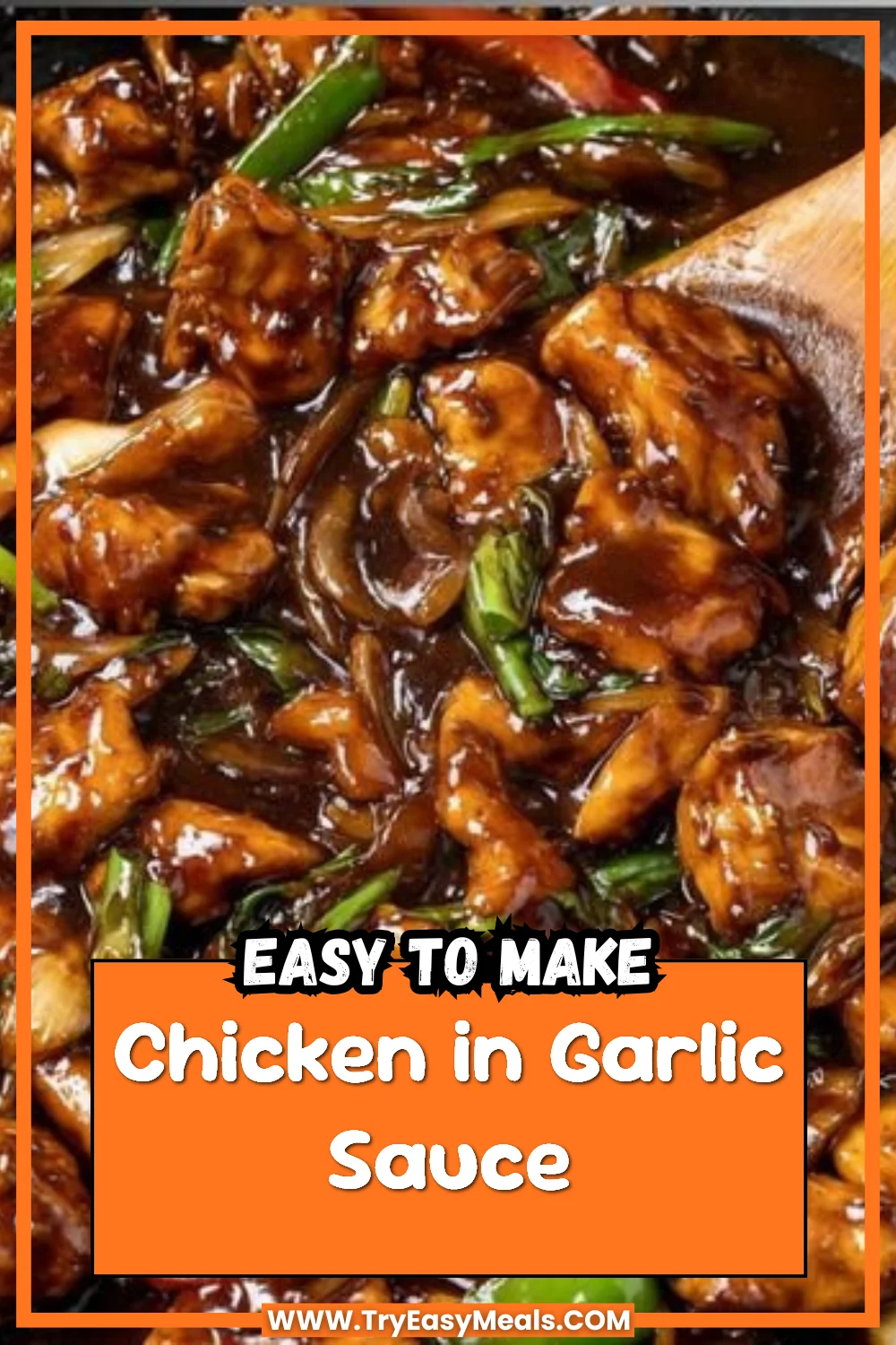Chicken in Garlic Sauce