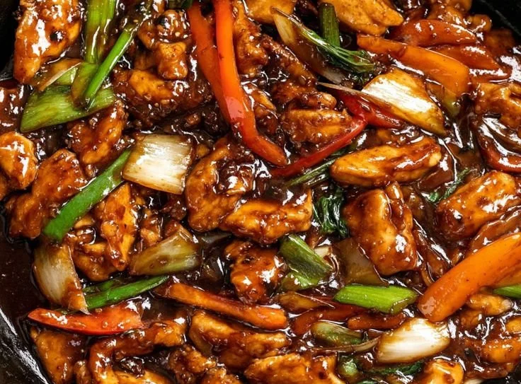 Chicken in Garlic Sauce