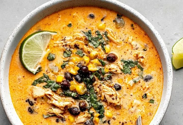 Chicken Poblano Soup