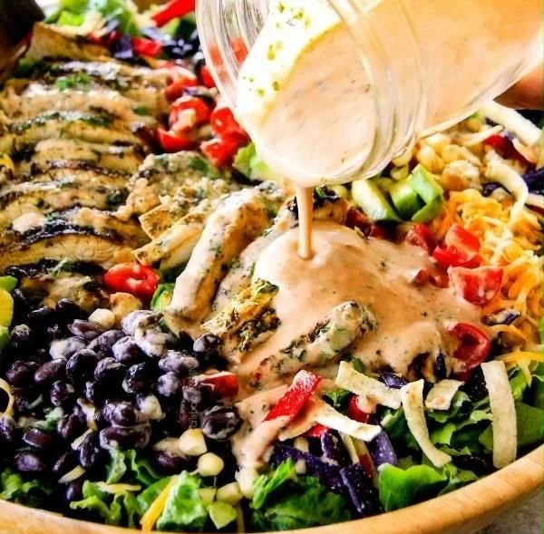 Cilantro Lime Chicken Taco Salad