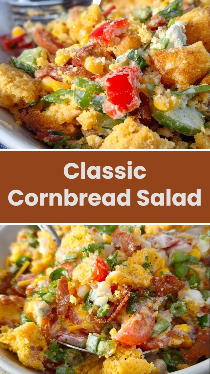 Classic Cornbread Salad