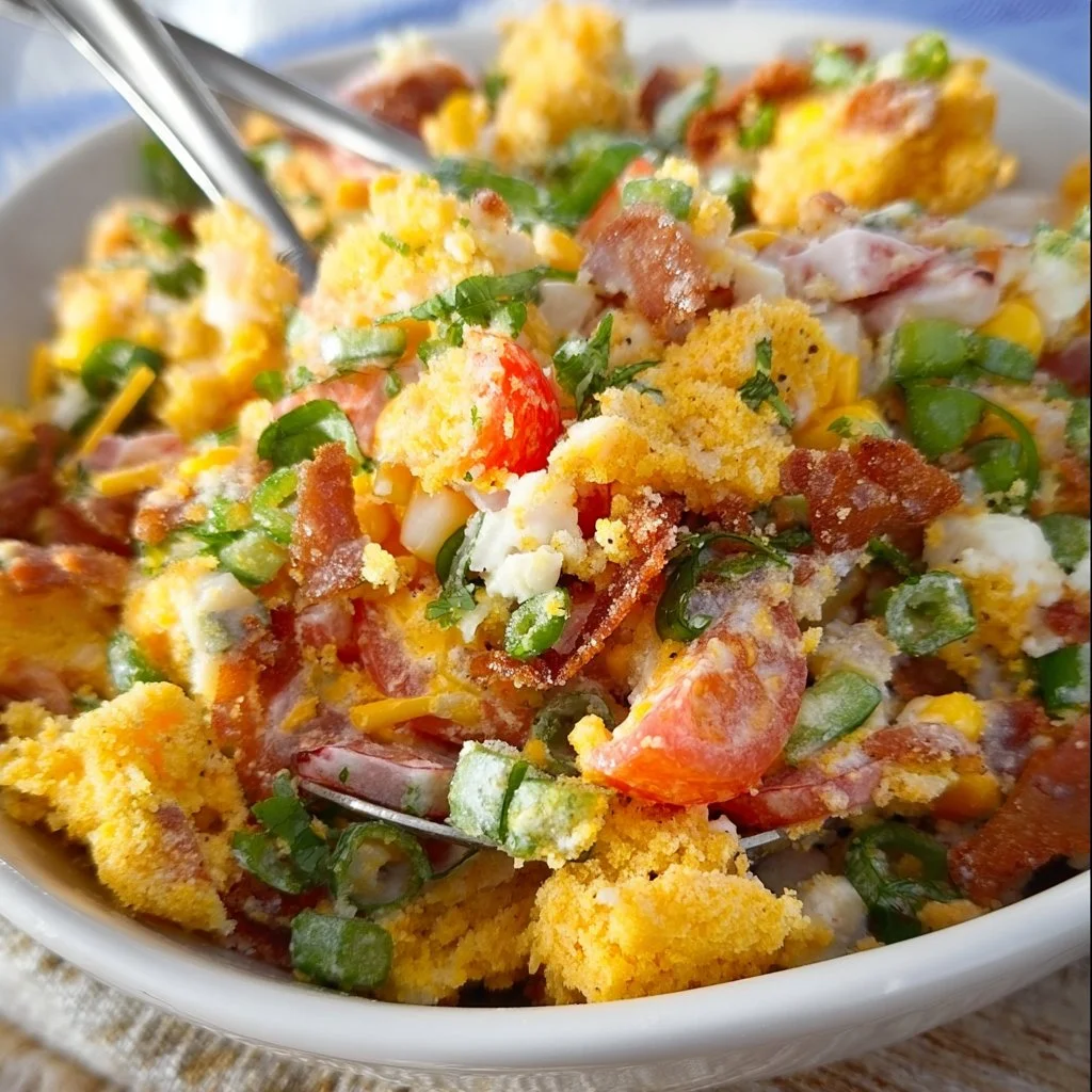 Classic Cornbread Salad