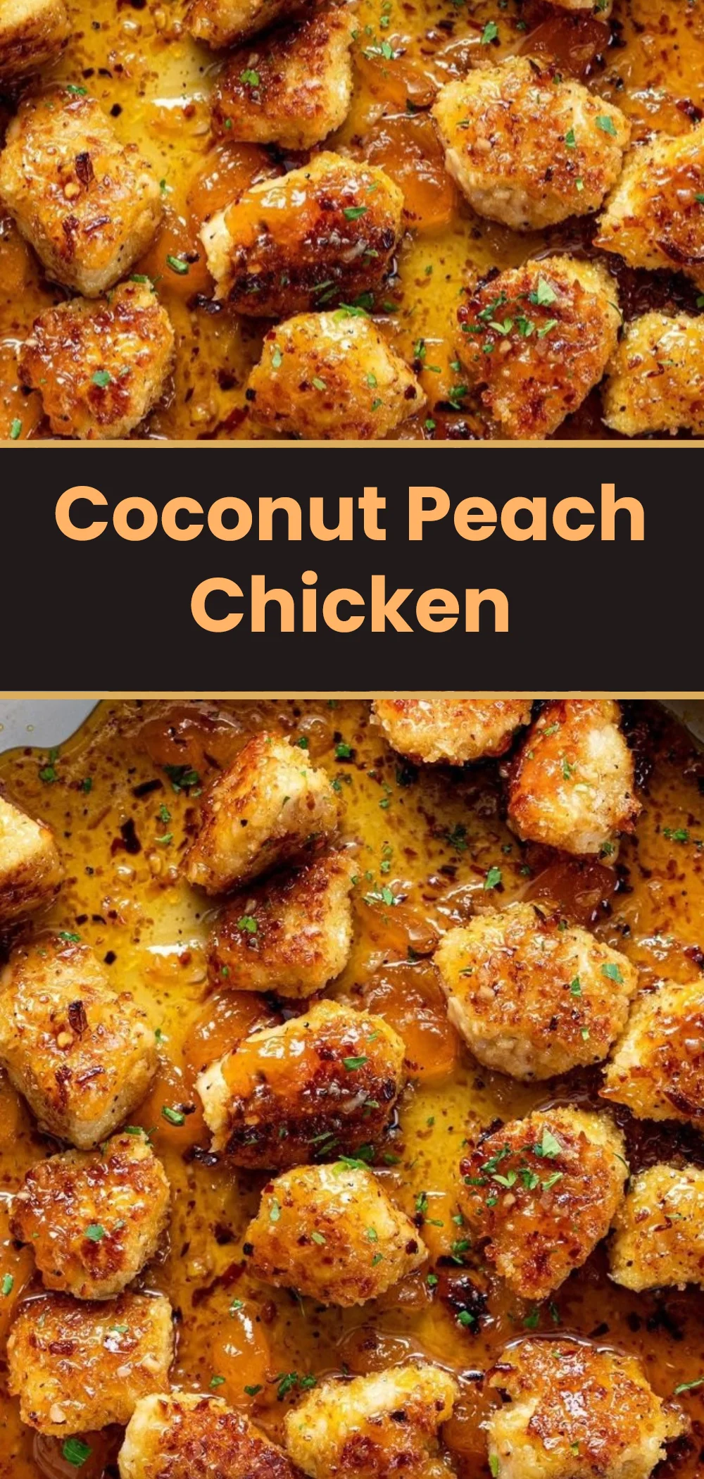 Coconut Peach Chicken