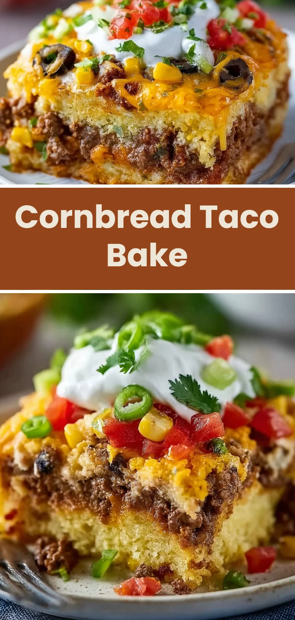 Cornbread Taco Bake