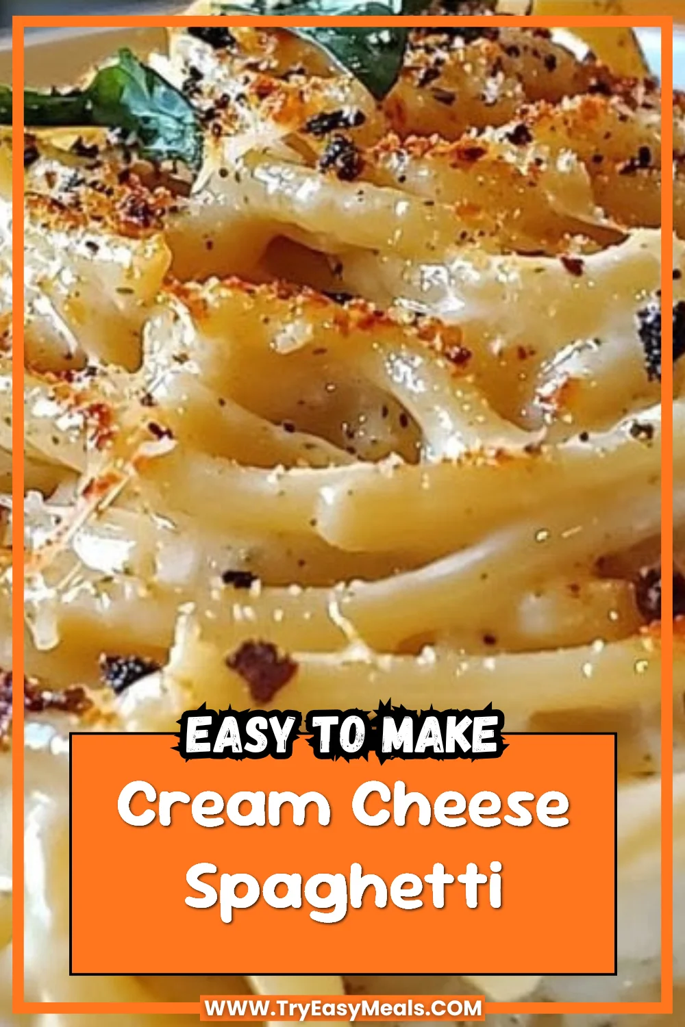 Cream Cheese Spaghetti