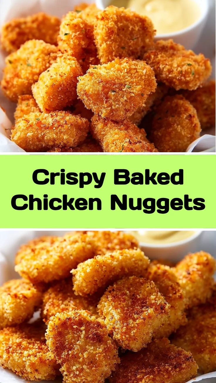 Crispy Baked Chicken Nuggets