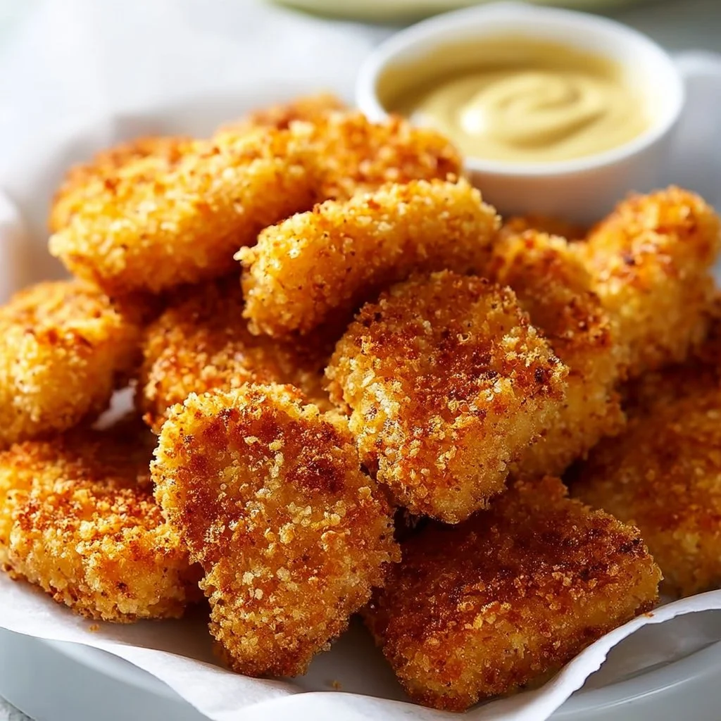 Crispy Baked Chicken Nuggets