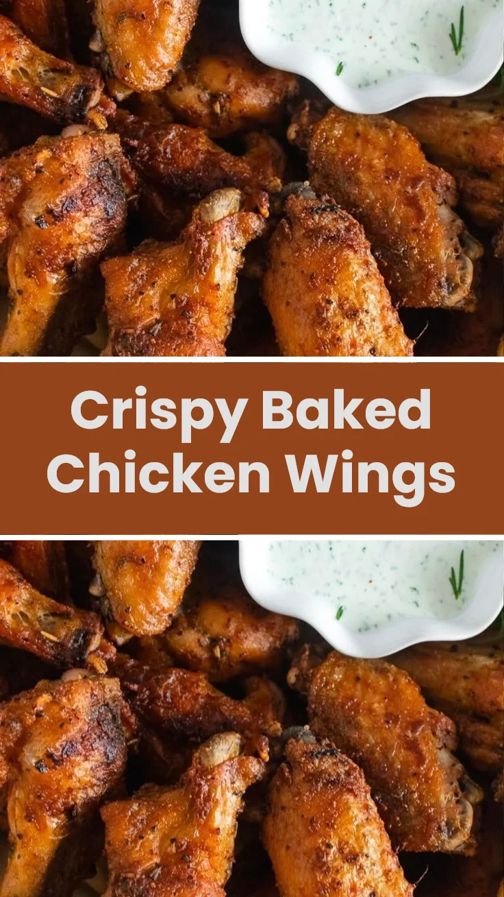 Crispy Baked Chicken Wings