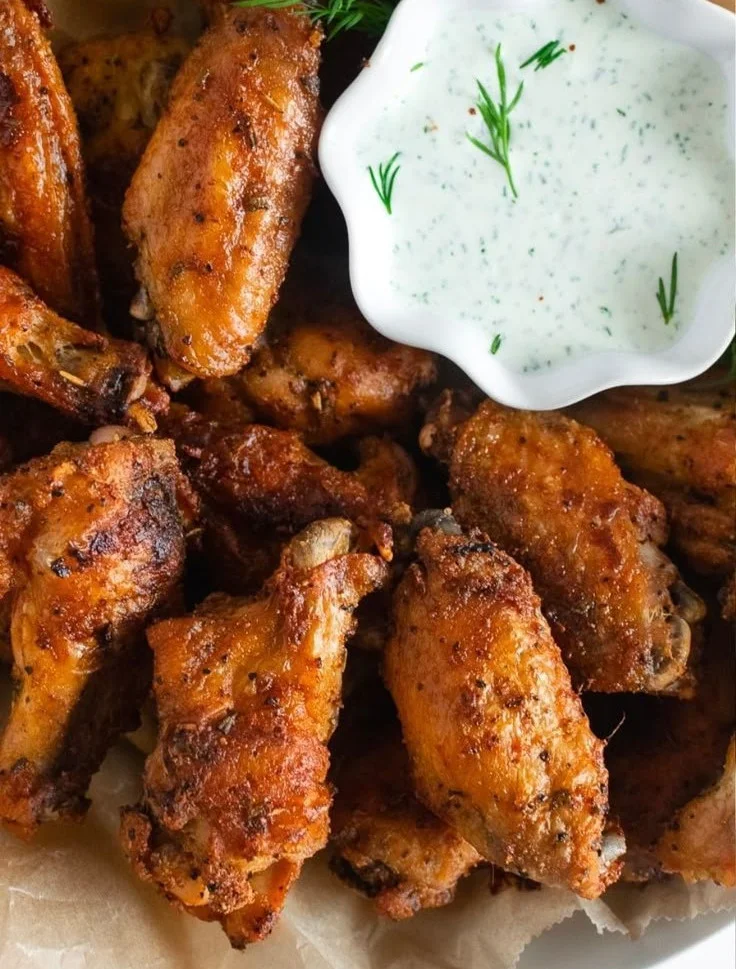 Crispy Baked Chicken Wings