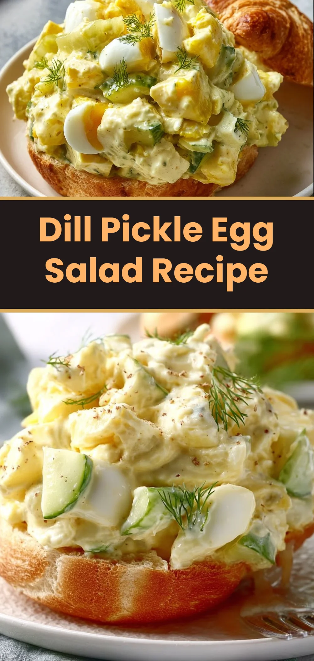 Dill Pickle Egg Salad Recipe