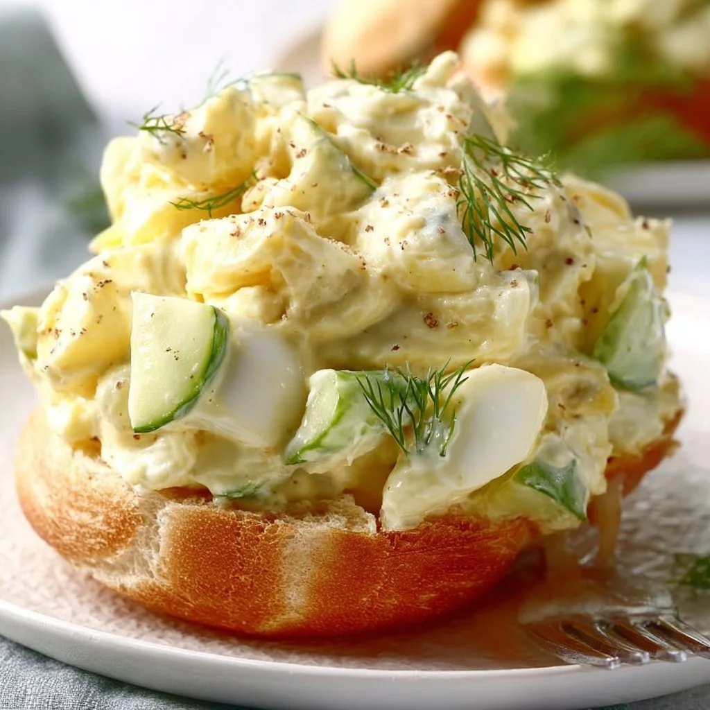 Dill Pickle Egg Salad Recipe