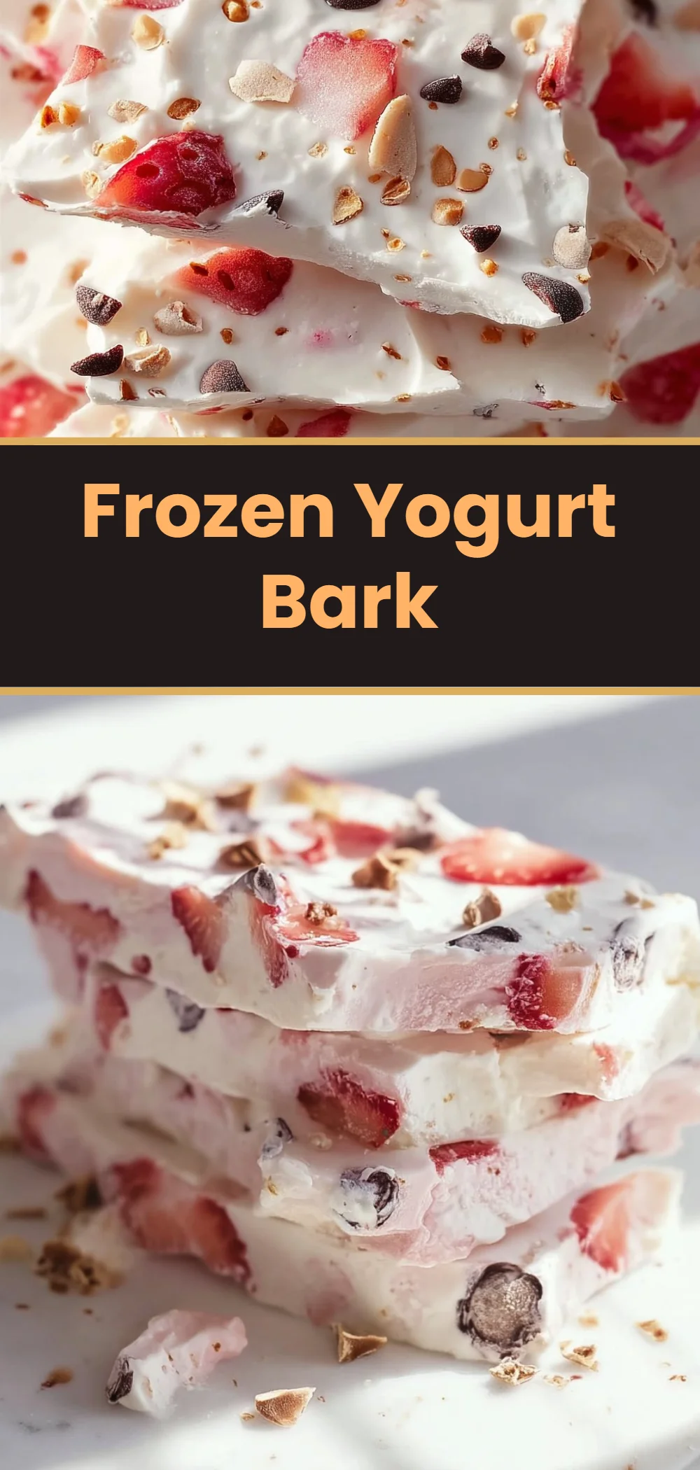 Frozen Yogurt Bark