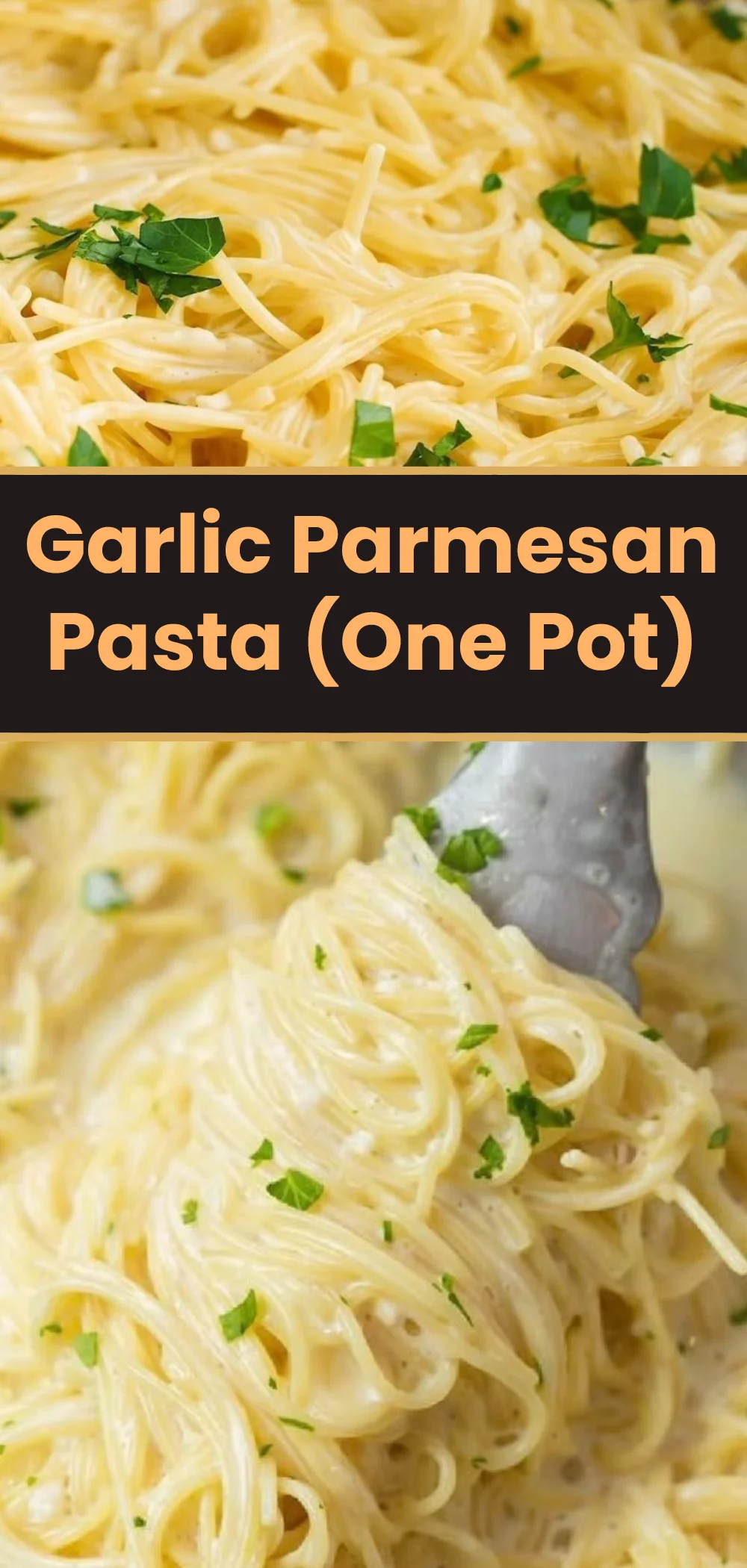 Garlic Parmesan Pasta (One Pot)
