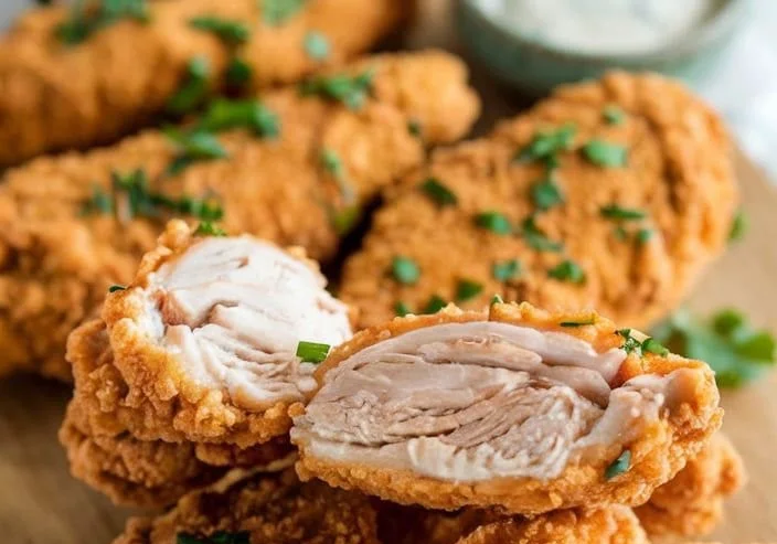 Golden Ranch-Style Chicken Strips
