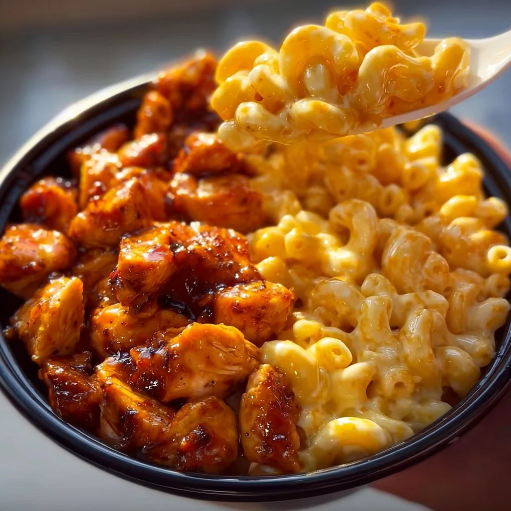 Honey BBQ Chicken Mac & Cheese
