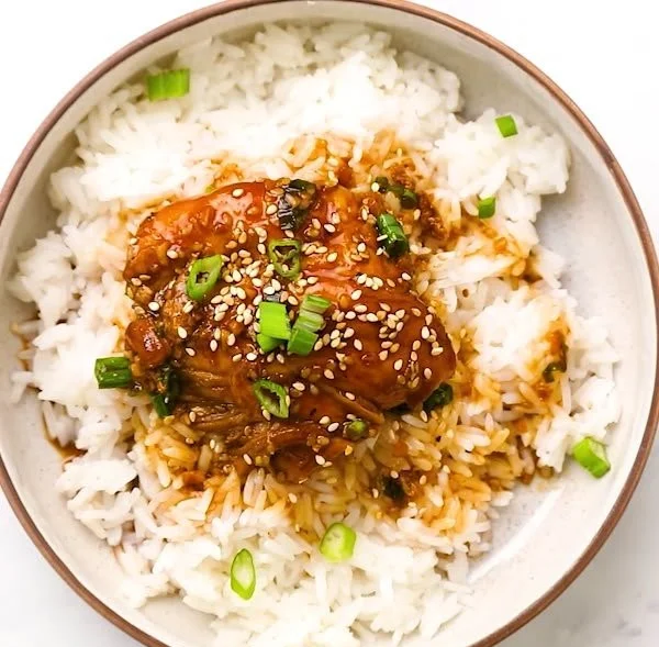Honey Sesame Chicken Thighs
