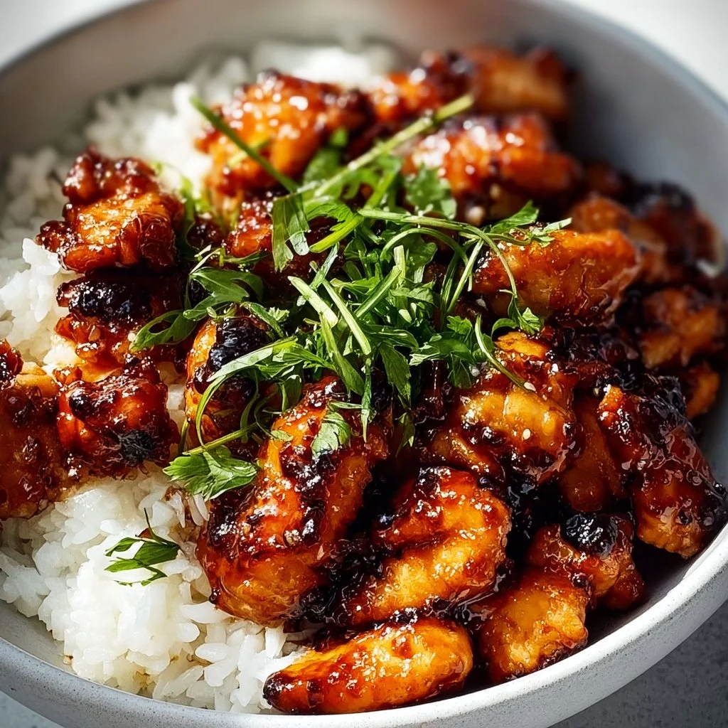 Hot Honey Chicken Bowls