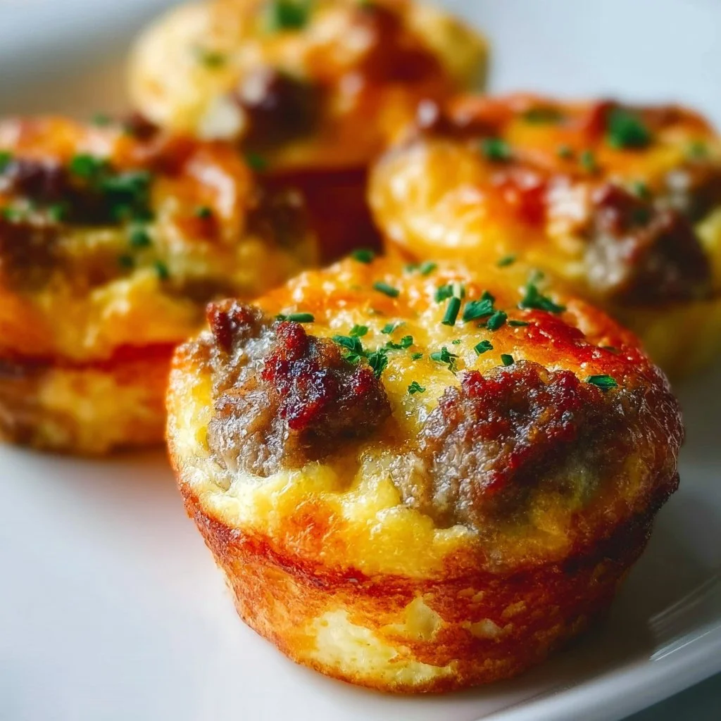 Low carb sausage egg muffins for a healthy breakfast option