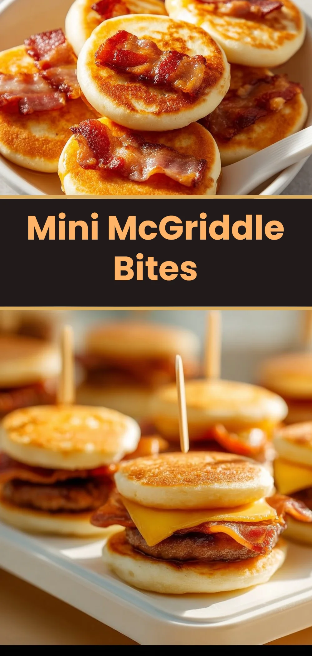 Mini McGriddle Bites