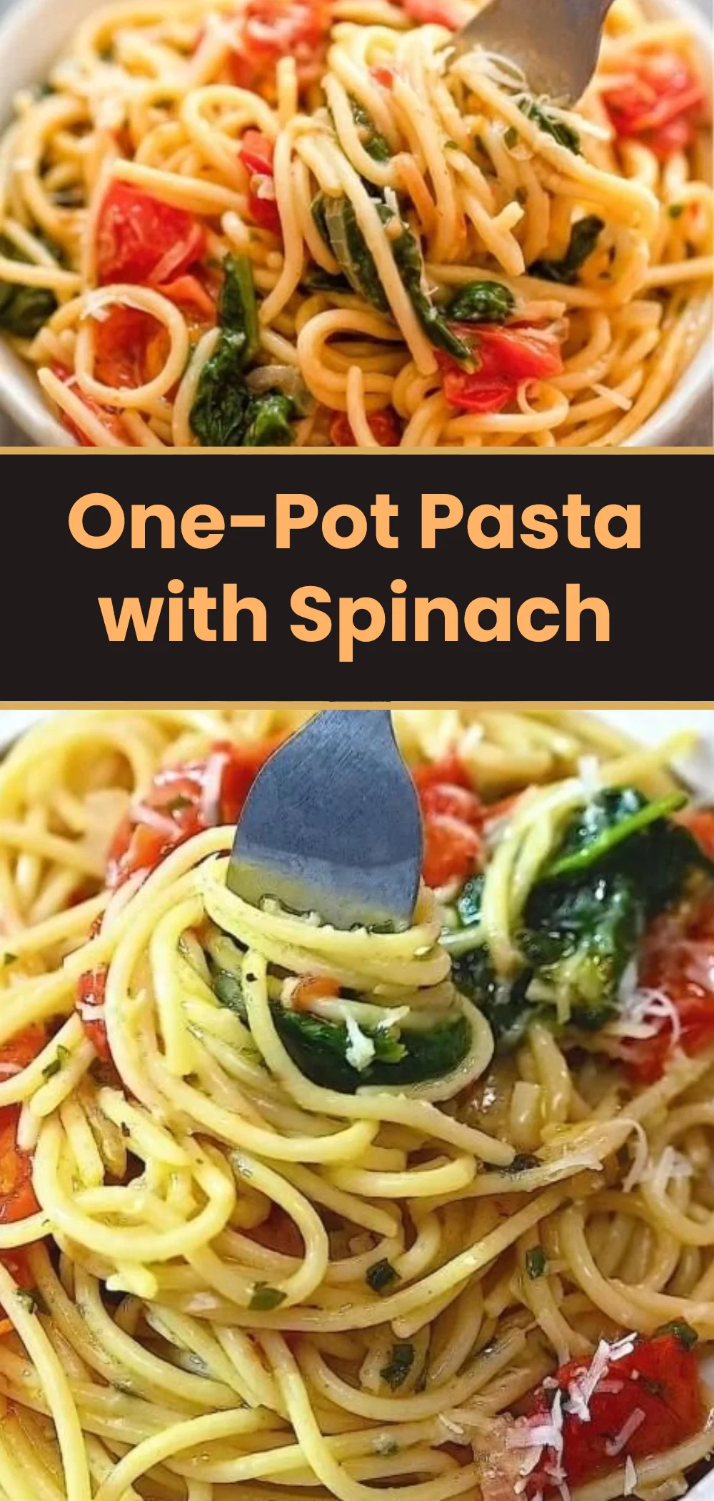 One-Pot Pasta with Spinach