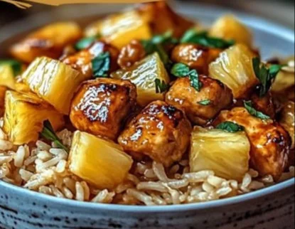 Pineapple Chicken and Rice