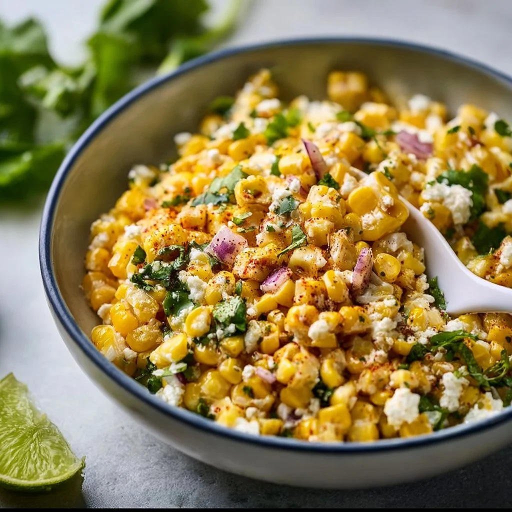 Spicy Mexican Street Corn Salad