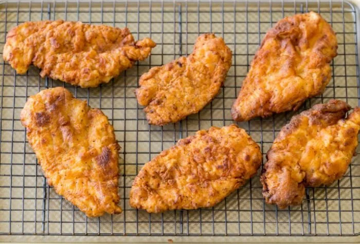Ultimate Crispy Chicken Sandwich with golden, crunchy coating and fresh ingredients