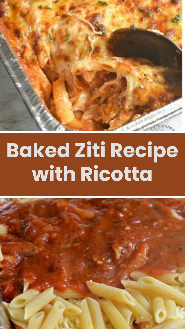 Baked Ziti Recipe with Ricotta