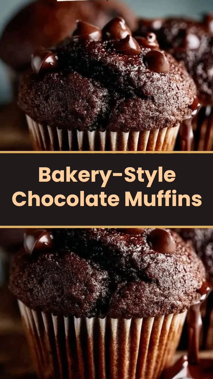 Bakery-Style Chocolate Muffins