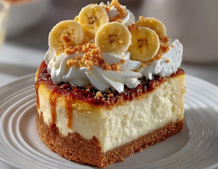 Banana Cream Cheesecake