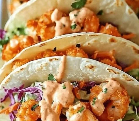 Bang Bang Shrimp Tacos