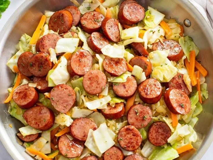 Cabbage and Sausage