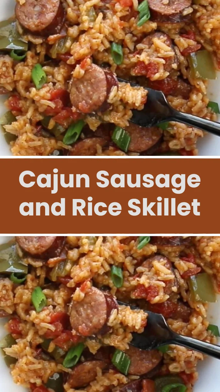 Cajun Sausage and Rice Skillet