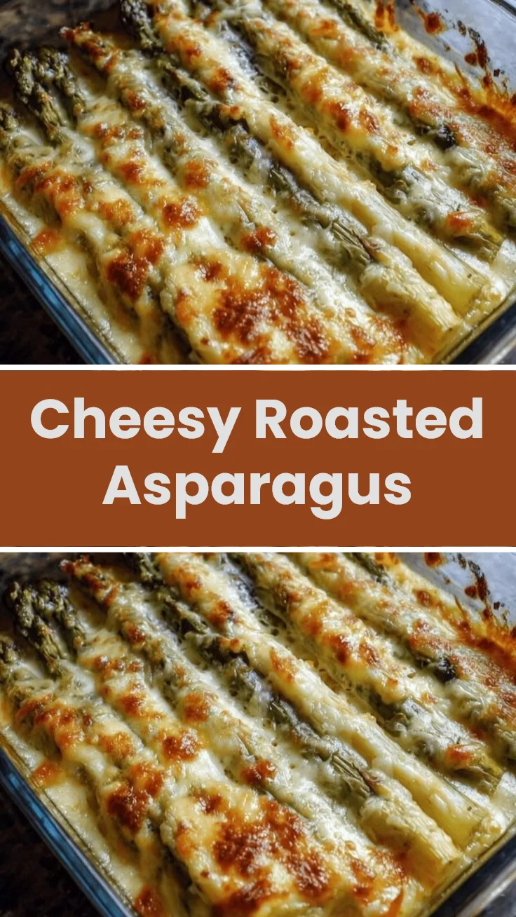 Cheesy Roasted Asparagus